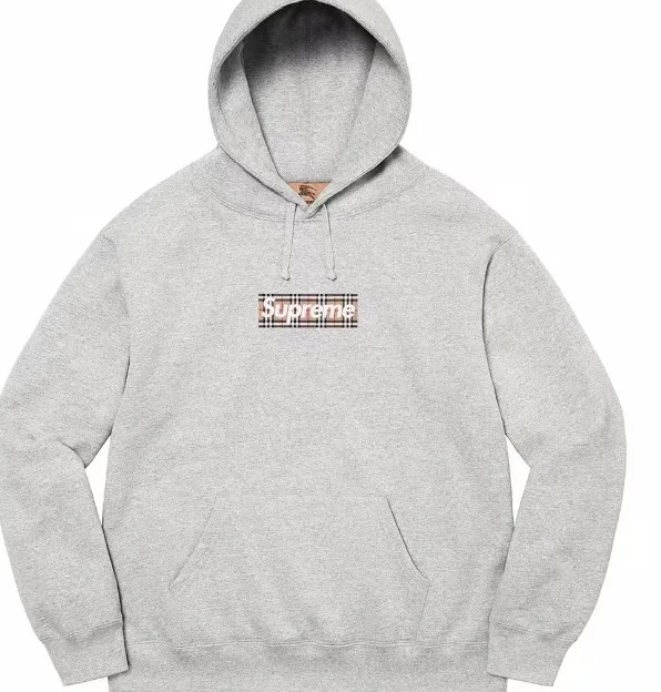 Box Bogo S Hoodie 22SS Grey L M Logo Black XL 0812